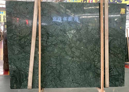 Magical India Green Marble Slabs