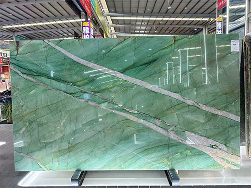 Patagonia Green Natural Quartize Bookmatched Slabs Polished