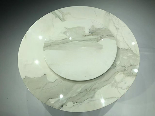Luxury Natural Stone Calacatta White Marble Table