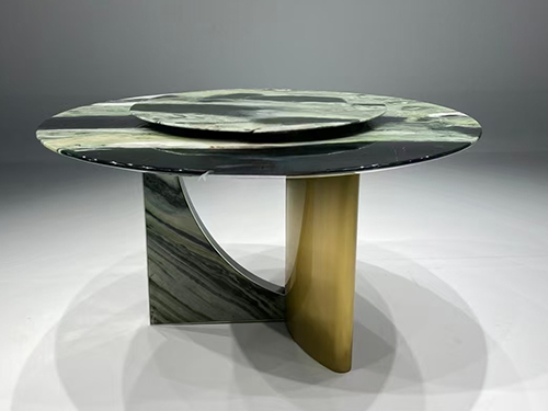 Natural Stone Shangri La Green Jade Green Marble Table
