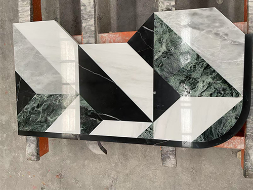 Natural Stone Irregular Shape Water Jet  Pattern