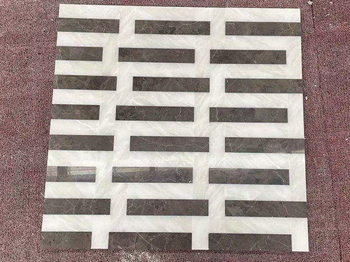 Natural Marble Customized Water Jet Medallion Tiles